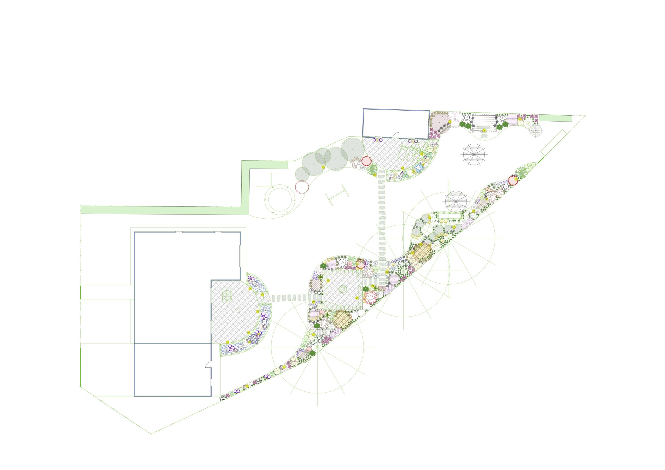 GartenEntwurf mit Beetplanung von deinlieblingsgarten